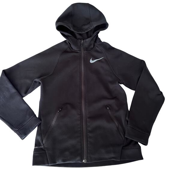 Nike Other - Nike Drifit Full Zip Hooded Lined Jacket - Youth Large